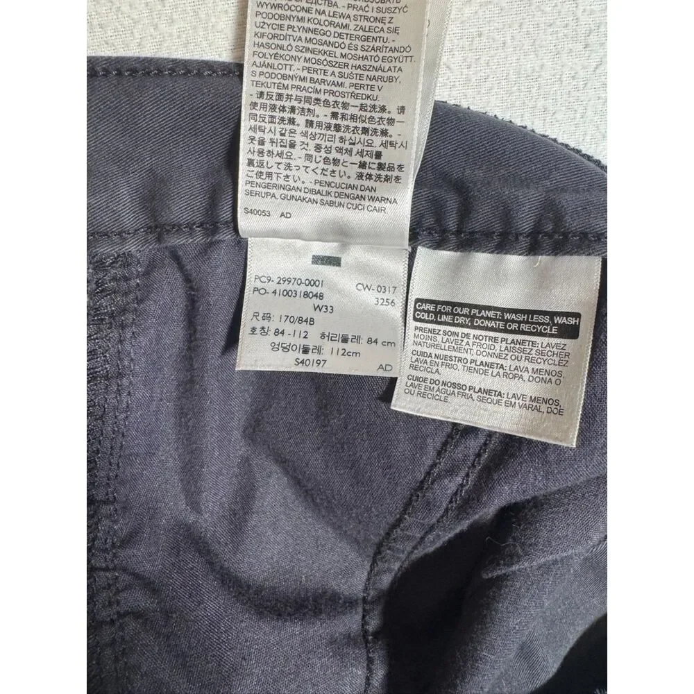 Levi's Black Cotton Blend Shorts Men's 33